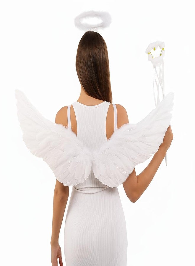 Nishine Angel Wing Halo Wand Costume Set (78x35cm) - Image 2